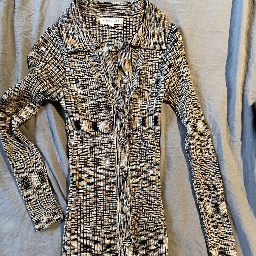 Knit cardigan